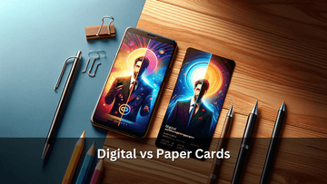 Digital vs Paper Cards - NFC Tagify