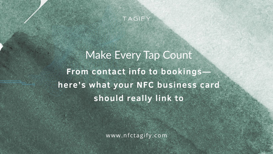 NFC Card Link Ideas