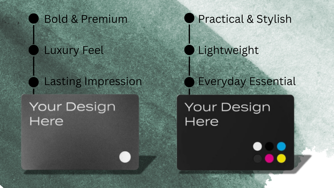 PVC vs. Metal Cards