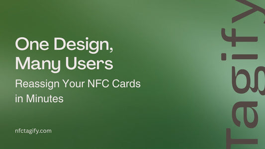 Reusable NFC Team Cards