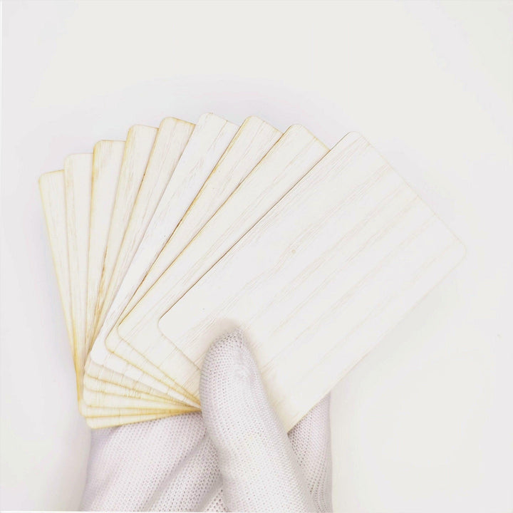 Wooden Smart NFC Card - NFC Tagify