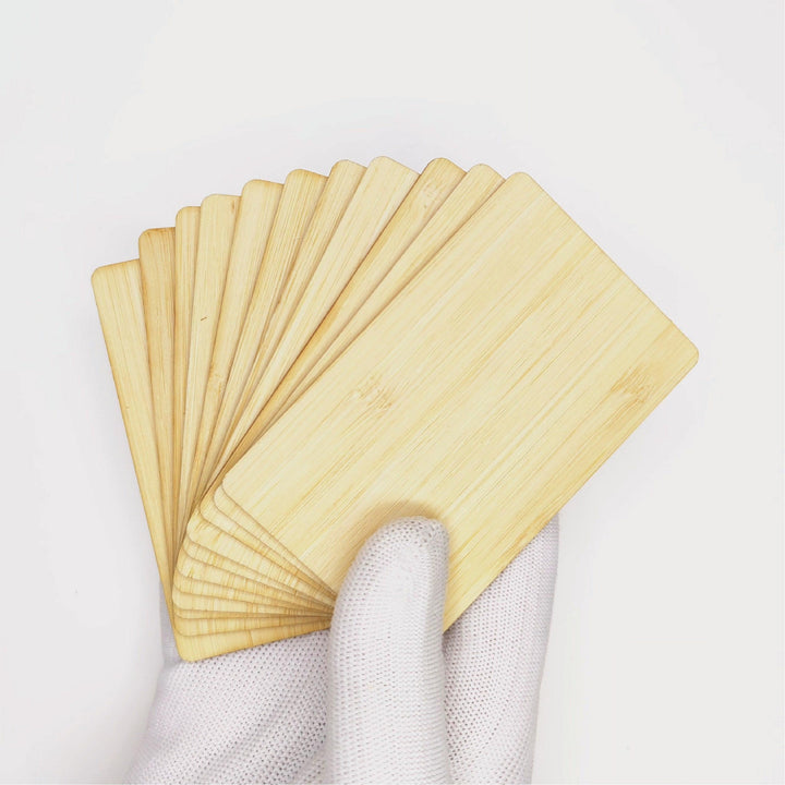 Wooden Smart NFC Card - NFC Tagify