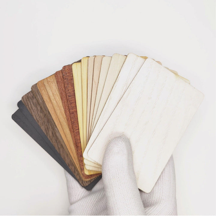 Wooden Smart NFC Card - NFC Tagify