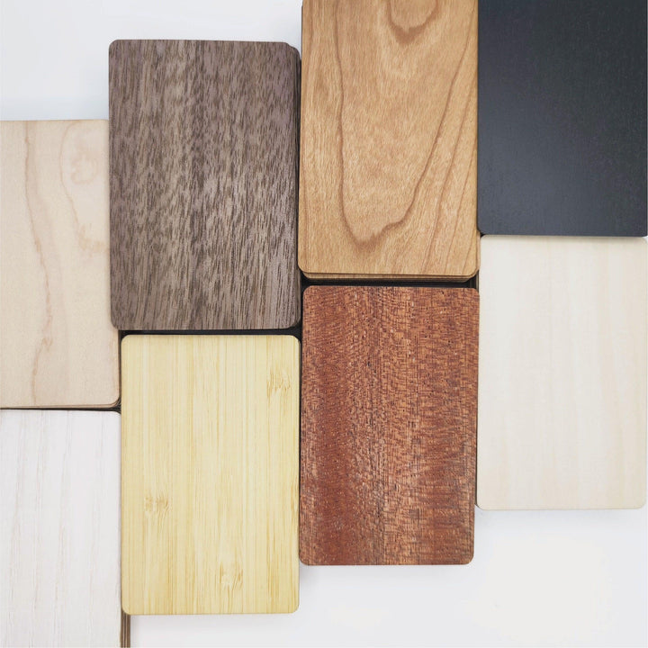 Wooden Smart NFC Card - NFC Tagify