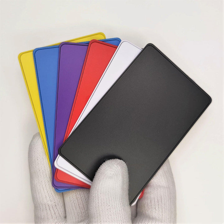 Coated Smart Metal Cards - NFC Tagify