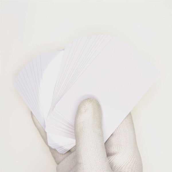 White NFC PVC Card - NFC Tagify