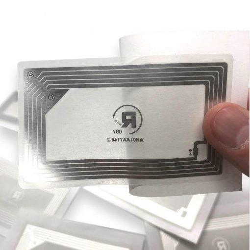 NFC Clear Label Stickers - NFC Tagify